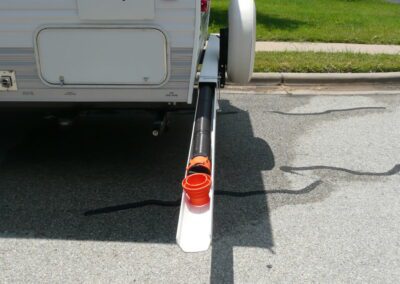 DLR Custom Vinyl - camper sewer drain