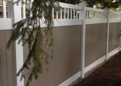 DLR vinyl fence picket top accent