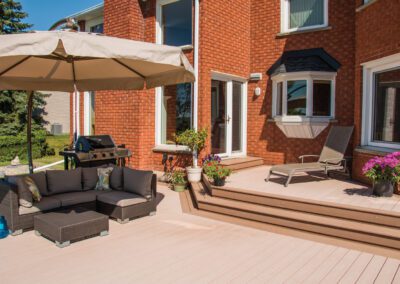 DLR vinyl decking veka decking