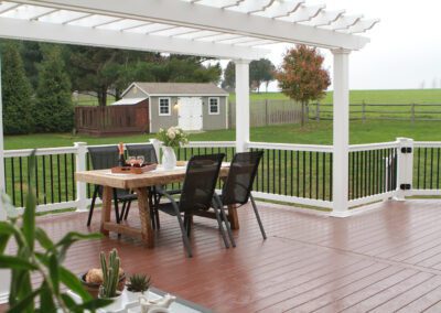 DLR vinyl decking veka decking