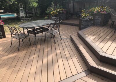 DLR vinyl decking veka decking